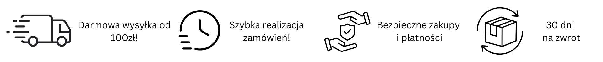 darmowa dostawa od 100złotych